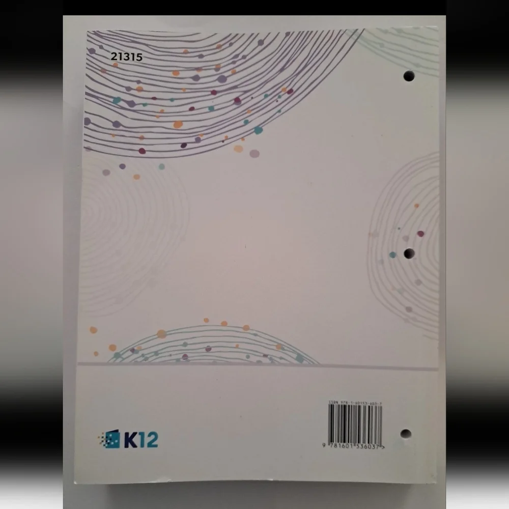 K12 Summit Curriculum English Language Arts Activity Book #3 Home Schooling Used